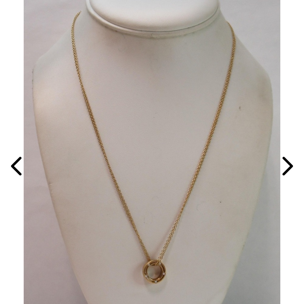 18K Designer DAMIANI Diamond Necklace 8.5 gr
Co created-designed with Brad Pitt